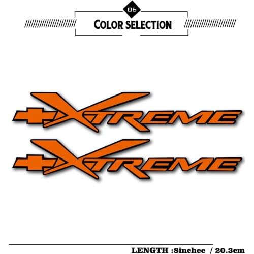 New motorcycle bicycle car waterproof reflective sticker tank sticker wheel helmet MOTO logo suitable for XTREMT xtreme