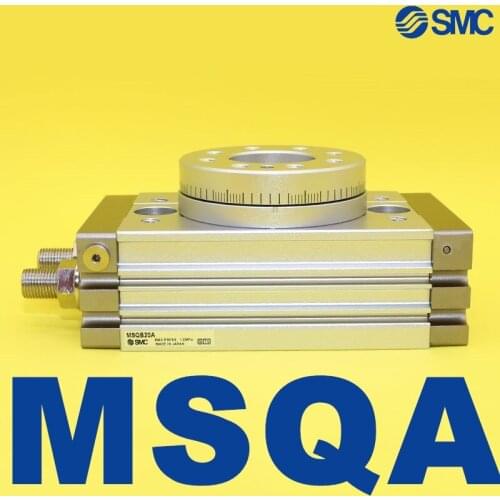 MSQA NEW SMC MSQA10A MSQA20A MSQA30A MSQA50A Pneumatic Cylinder Rotary Table Rack Pinion Type MSQA10R MSQA20R MSQA30R MSQA50R