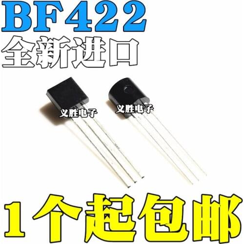 5PCS New and original BF422 F422 BF423 F423 TO92 triode New power transistor, the transistor inspect the pipes upright, encapsul