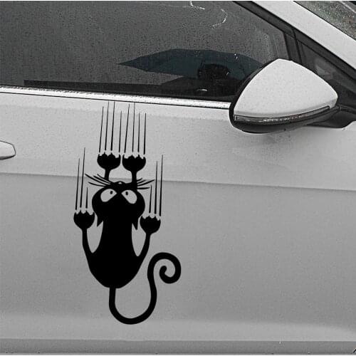 New Design Cat Car Sticker Vinyl Car Stickers Cool Car Window Decor Hot Selling