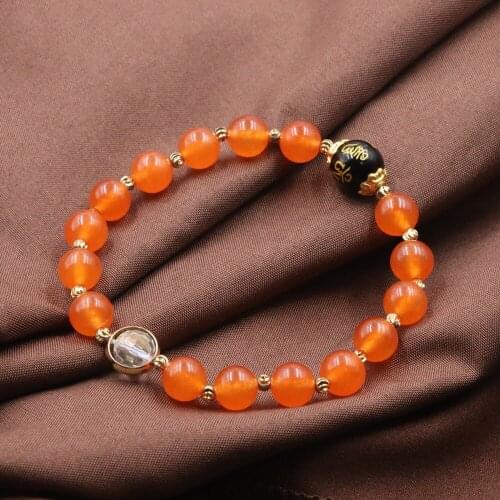 Wrap Bracelet Crystal Beads Strand Handmade Natural Stone Women Charms Unique Stretch Bracelets Bangle Wrist Jewelry 7.5" B311