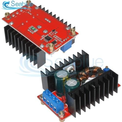 10V-30V to 12V-35V Step Up CV CC 150W 10A DC DC Boost Converter Car Power Supply LED Driver Charger Adjustable Voltage Regulator