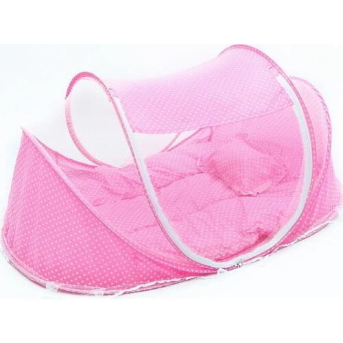 3PCS Baby Crib Netting Portable Foldable Baby Bed Mosquito Net Polyester Newborn Sleep Bed Travel Bed Netting Play Tent Children