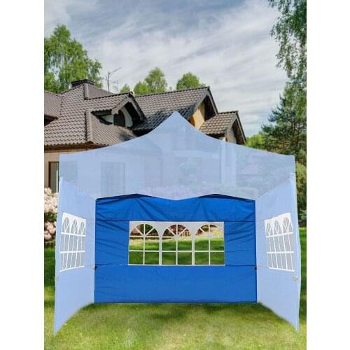 Foldable Transparent Outdoor Waterproof Tent Cloth Outdoor Stall Shading Oxford Cloth Tent Side Wall Cloth Sun Protection Canopy