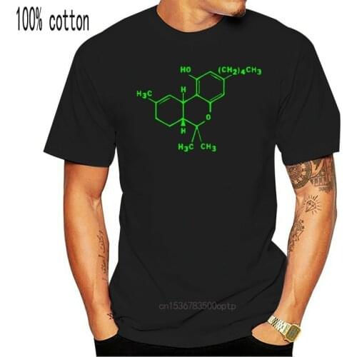 Harajuku streetwear shirt men Molecule T shirt Funny t shirt Weed bong Smoke Cheech retro Chong THC