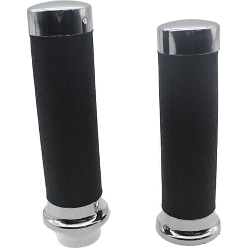 1 Pair Motorcycle Hand Grip 25mm Bar End Universal For Honda VRX400 T (NC33) VT750C3 Shadow A.C.E
