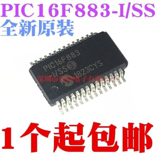 100% New&original PIC16F883-I/SS PIC16F883 SSOP-28 In Stock