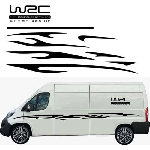 Vinyl Stripes Car S2PCS tickers Motorhome Car Sticker and Decals Decor Graphics Stickers For SUV RV Camper Offroad