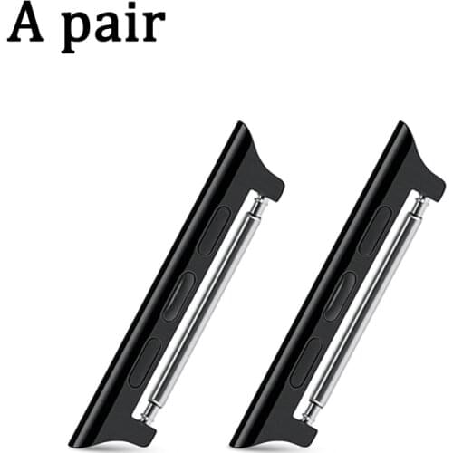 Adapter Connector For Apple Watch 44mm 40mm 42mm 38mm iwatch band series 6 5 se 4 3 Accessories clasp Seamless Aluminum Linker