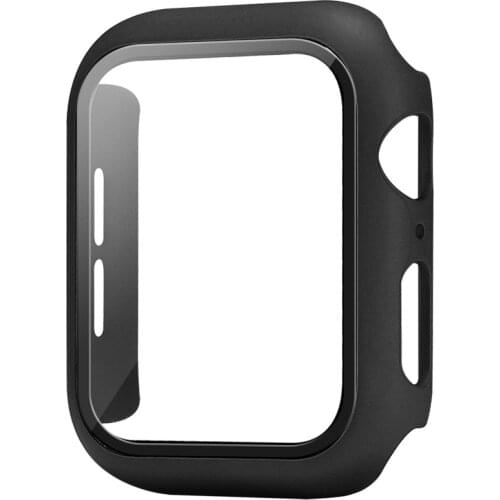 Cover for Apple Watch Case 44mm 40mm Bracelet Tempered Glass for IWatch 42mm 38mm 42 for Apple Watch Series 6 5 4 3 44 42 38 Mm