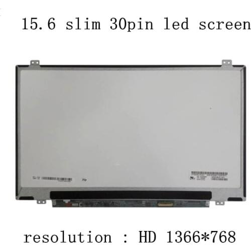 NT156WHM-N12 N21 fit LTN156AT37 LP156WHU-TPB1 B156XTN03.1 LP156WH3-TPS2 eDP 1366*768
