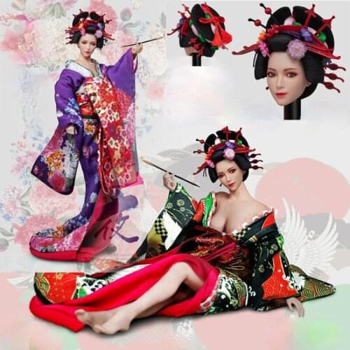 I8TOYS 1/6 Japan Style OiranIchiya Clothing Set I8-C002 for 12inch Action Figure DIY