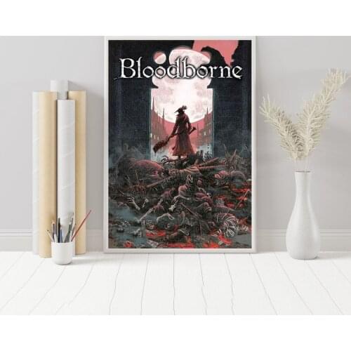 Bloodborne Game Poster Wall Painting Home Decoration ( No Frame )