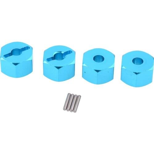Metal 107876 12mm Wheel Hex Hub Adapter 9mm Thickness For RC Model Cars 1/10 HPI WR8 3.0 Flux KEN BLOCK Upgrade Parts