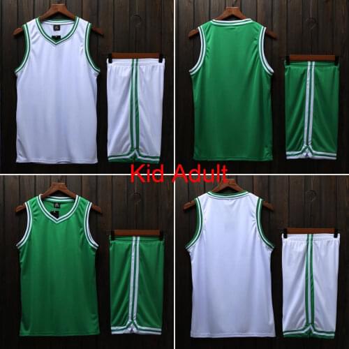 2018 Men College Jersey basketball , throwback basketball jersey , Child Cheap basketball Shirt , Custom Jerseys Clothing Green