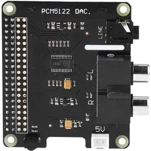 Expansion Board HiFi DAC+ HD Audio PCM5122 24-bit Expansion Board for Raspberry Pi 3 Model B/2B /B+/A+/Raspberry Pi Zero W