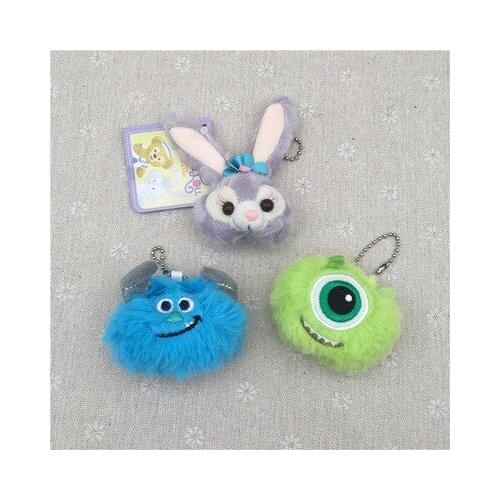 Disney Monsters University StellaLou Anime Plush Keychain Cartoon Doll chain Toy Pendant Ornament Children Birthday Gifts