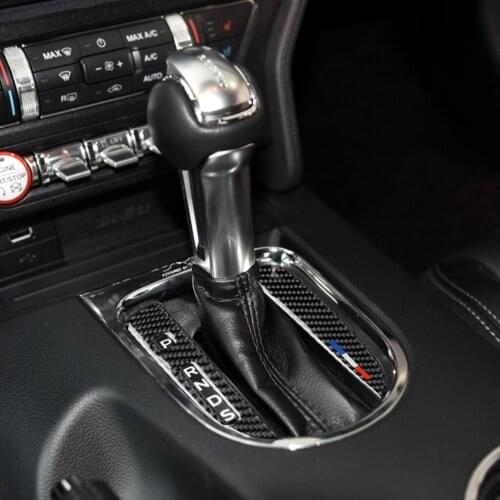 It Is Suitable For Two Piece Set Of Mustang The Carbon Fiber Instrument Shift Plate