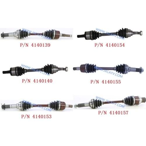 Half Shaft CV Axle Drive Shaft Assembly for YAMAHA KODIAK 400 GRIZZLY 400 YFM400 & WOLVERINE 450 KODIAK 450 GRIZZLY 450 YFM450