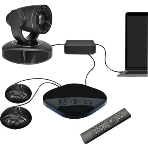 Professional Video PTZ Camera 10x Zoom Conference Call System 1080p Pan Tilt Zoom for Remote Meetings