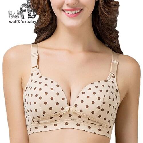 Retail cotton mold cup type cotton before the deduction breast feeding breast pregnant underwear maternity pregnancy clothes