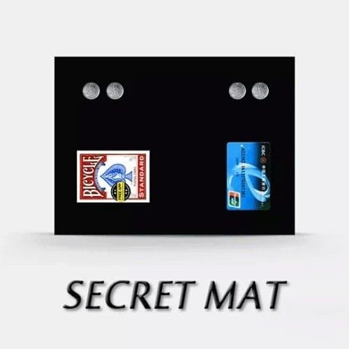 Secret Mat Magic Tricks Appearing Magic Props Magician Magia Mat Pad Close Up Poker Deck Card Mat Accessories Gimmicks Illusion