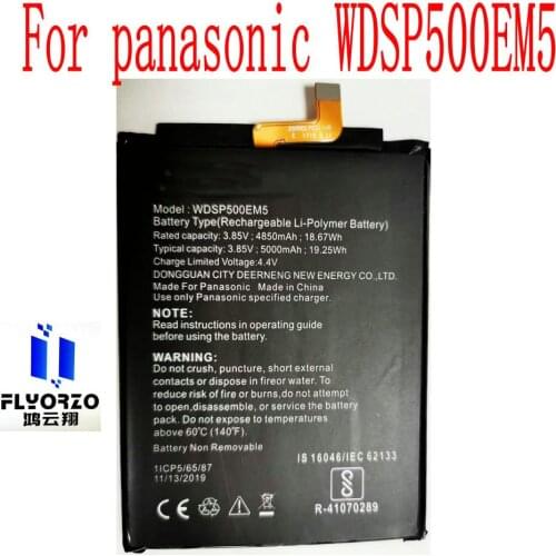 High Quality 5000mAh WDSP500EM5 Battery For panasonic WDSP500EM5 Mobile Phone