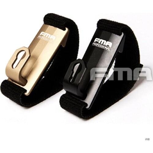 FMA Airsoft Molle Chest Rig Shoulder Mount Sling Fixed Anchor Hook Clip Aluminum