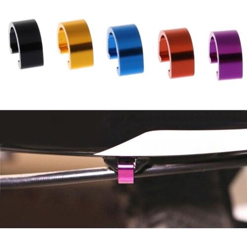 10PCS cycle MTB mountain bike BMX brake cable deducation C-Clip buckle clamp derailleur shift Cable Housing Hose Guide bike part