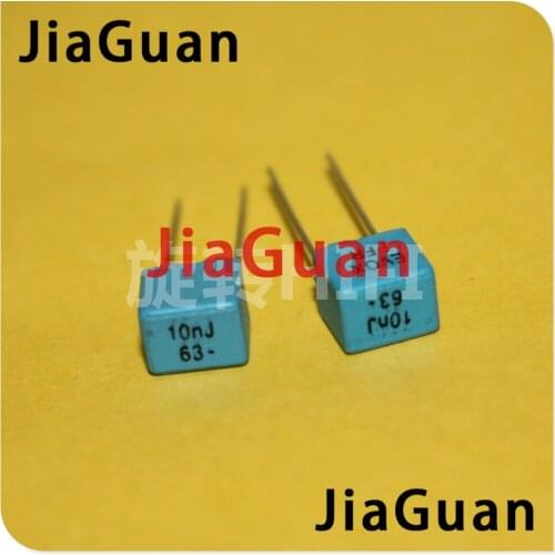 10PCS NEW EVOX PFR5 10NF 63V P5MM MKP 103 film EVOX-RIFA PFR 0.01UF 63VDC 10nf/63v 63v0.01uf 103/63V