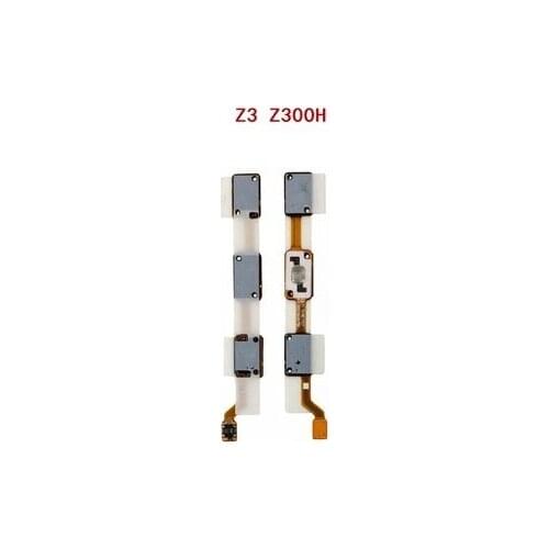2pcs For Samsung Z3 Z300H Menu Back Sensor Keypad Keypad home Button Repair Flex Cable