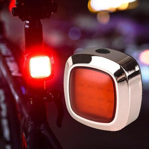Auto Stop Brake Sensing Bike Light Rear 5 Molds Waterproof Smart Bicycle Light LED USB Mountain Road Taillight Lantern MTB Parts
