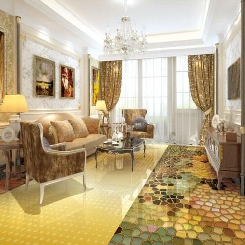 Free shipping group parquet graphics ceiling painting lobby bedroom flooring 3d custom thickened waterproof wallpaper mural
