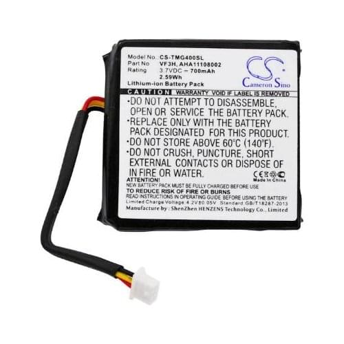 Cameron Sino 700mah battery for TOMTOM Go 400 4.3" Go 400 Touch Via 110 Europe AHA11108002 VF3H VF3K batteries