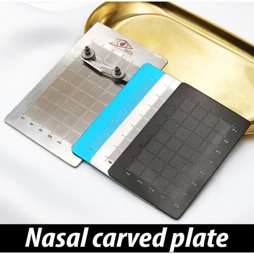 Nasal prosthesis instrument carving plate bilateral scale costal cartilage section instrument nasal plastic surgery instrument