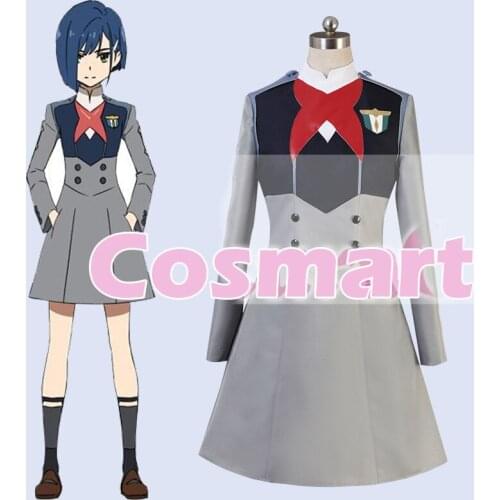 [Custom]Anime Darling in the Franxx CODE 015 ICHIGO Role Play Uniform Halloween Cosplay Costume Party Suit For Women Outfit New