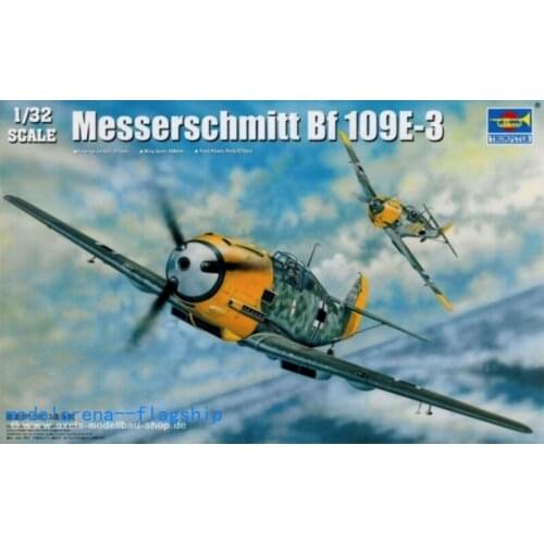Trumpeter 1/32 02288 Messerschmitt Bf 109E-3 model kit