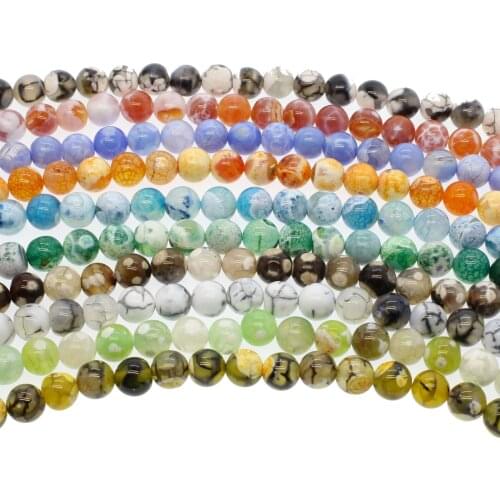 2019 New Natural Stone Agate Loose Beads Faceted Round Semi-precious Stone Christmas Jewelry 6mm,8mm,10mm Approx15.5inch