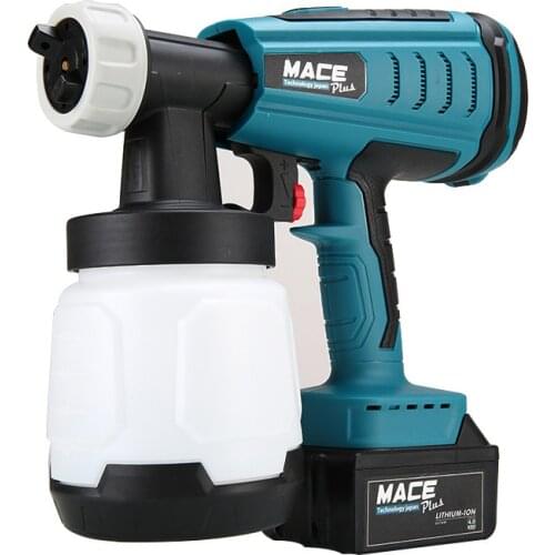 Lithium electric spray gun detachable high voltage electric spray gun spray tool latex paint paint spray gun