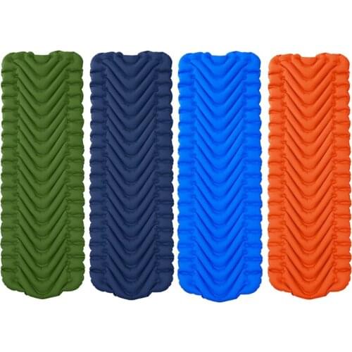 Portable Outdoor Inflatable Mattress Camping Mat Ultralight Waterproof Cushion