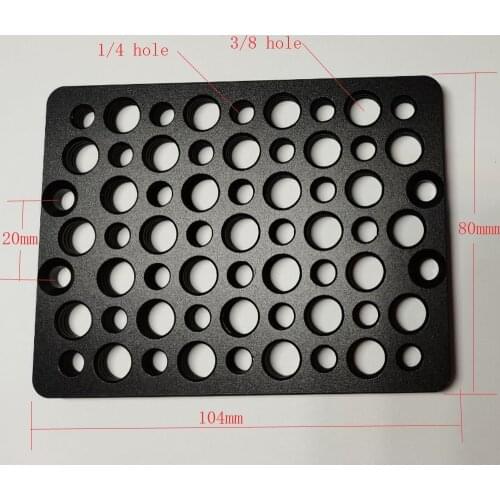 Tripod Mounting Cheese Plate Baseplate fr Canon 5D3 5D4 Camera DSLR Video Rig DV