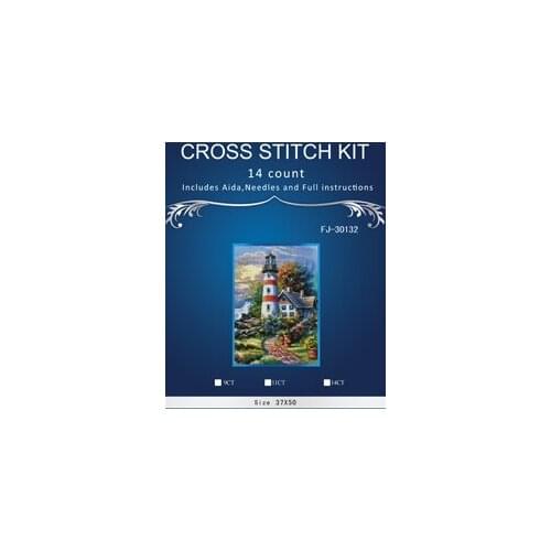 Top Quality Lovely Hot Sell Counted Cross Stitch Kit Old World Holiday Ornaments Similar DMC DIM fj-30132 towel light