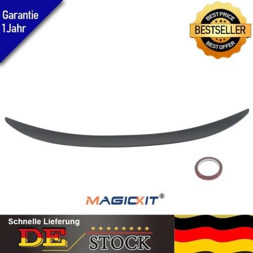 MagicKit Carbon Fibre Look Rear Boot ABS Spoiler P Style For BMW 5 Series F10 Saloon