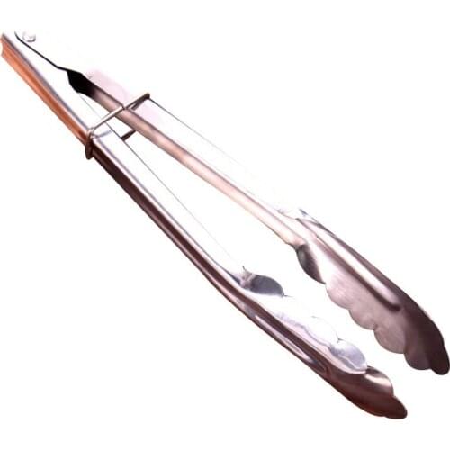 Hot Newest Portable Multifunction Food Clip Baking Clip Steak Bread Pastry Clamp Stainless Steel Kitchen Tools for BBQ Grilling