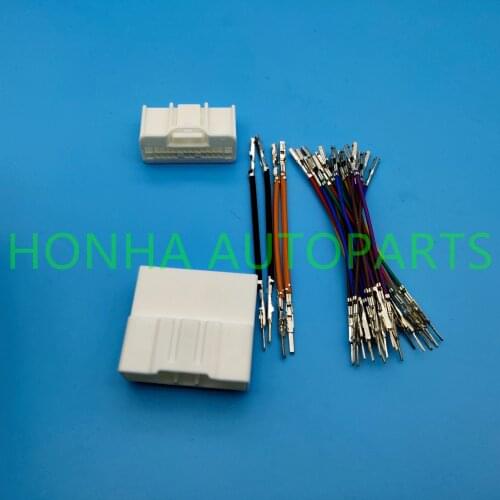 1 pcs 26 pin male female car Door-to-body connection extension 90980-12771 90980-12770 connector harness
