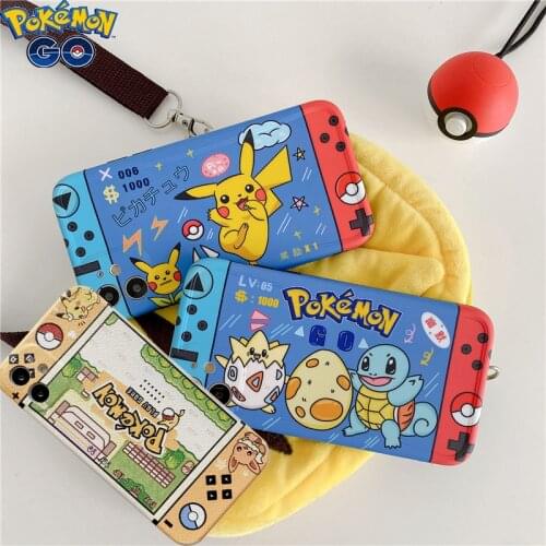 Pokemon Pikachu Squirtle Anime Cartoon Phone Case Boy Girl Couples Silicone Soft Shell for Iphone 7 8 Plus X/xs/xr/xsmax/11 Pro