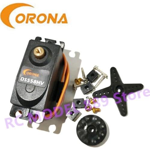 Corona DS558HV Digital Metal Gear Servo 14kg / 0.18sec / 58g for RC Air Plane RC CAR ROBOT