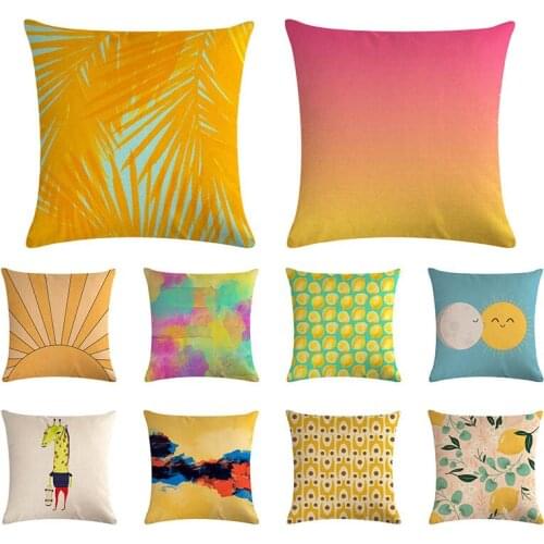 Geometric Wave Circle Plaid Pillow Cover Pillow Case Cushion Cover Sofa Bed Car Office Decor Fashion New for Sofa ZY1354