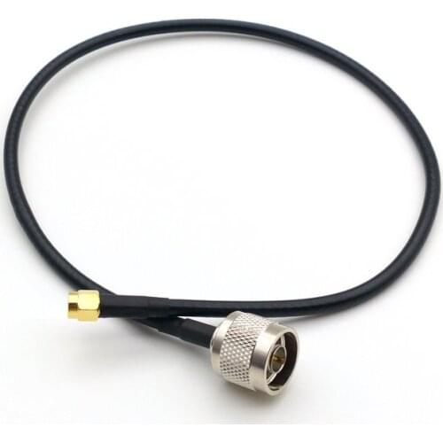 Cable Rg58 N male to Sma male (with pin) adapter cable 50cm. Selling