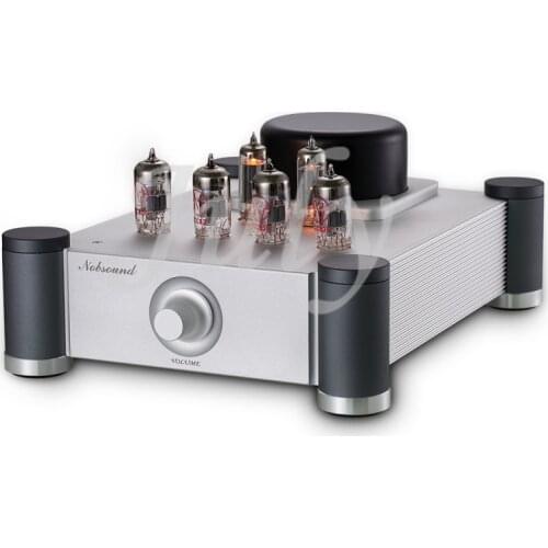 Hetian Maoshi ECC83 ECC82 tube preamplifier, 6Z4 rectifier preamplifier, pure circuit tube, frequency response 20HZ-30KHZ